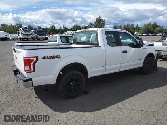 2017 Ford F-150 XL z VIN 1FTEX1EP0HKC92018, wystawiony jako Copart lot #56705705 z przebiegiem 95 283 mil mil oraz Szkoda całkowita • Salvage title. Historia ofert i sprzedaży dostępna na DreamBid. Obrazek 3.