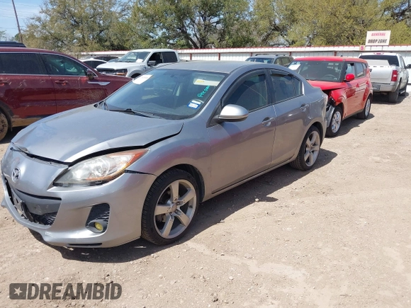 2012 Mazda 3 i Sport with VIN JM1BL1UF1C1522736, listed as a IAAI auction lot 41814466 with 138,315 mi miles and . Bid and sale history available at DreamBid. Image 2.