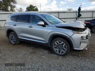 2023 Hyundai Santa Fe Hybrid SEL Premium with VIN 5NMS3DA14PH003881, listed as a Copart auction lot 72034954 with 59,021 mi miles and Salvage Title. Bid and sale history available at carsss.com. Image 4.