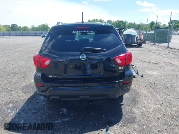 2018 Nissan Pathfinder SL with VIN 5N1DR2MN7JC643806, listed as a IAAI auction lot 42085560 with 119,495 mi miles and . Bid and sale history available at DreamBid. Image 17.