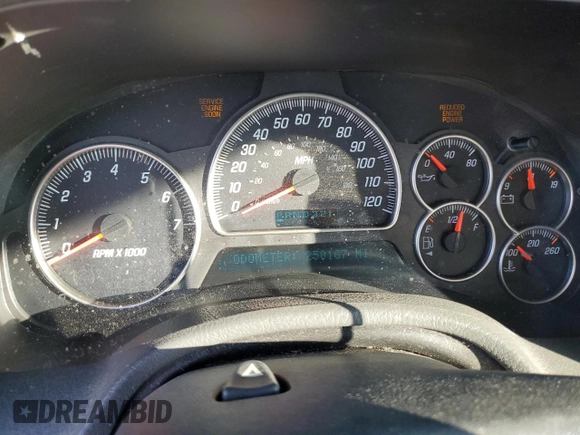 2002 GMC Envoy SLT with VIN 1GKDT13S322420861, listed as a Copart auction lot 63408164 with 250,167 mi miles and Salvage Title. Bid and sale history available at DreamBid. Image 9.