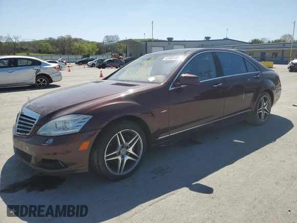 2010 Mercedes-Benz S 400 with VIN WDDNG9FBXAA303934, listed as a Copart auction lot 52400185 with 48,188 mi miles and Clean Title. Bid and sale history available at carsss.com. Image 1.