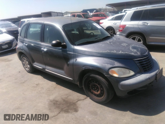 2002 Chrysler PT Cruiser with VIN 3C4FY48B02T342571, listed as a IAAI auction lot 41880613 with 160,767 mi miles and . Bid and sale history available at DreamBid. Image 1.