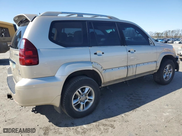 2008 Lexus GX 470 with VIN JTJBT20X680154455, listed as a Copart auction lot 48402265 with 176,711 mi miles and Salvage Title. Bid and sale history available at carsss.com. Image 3.