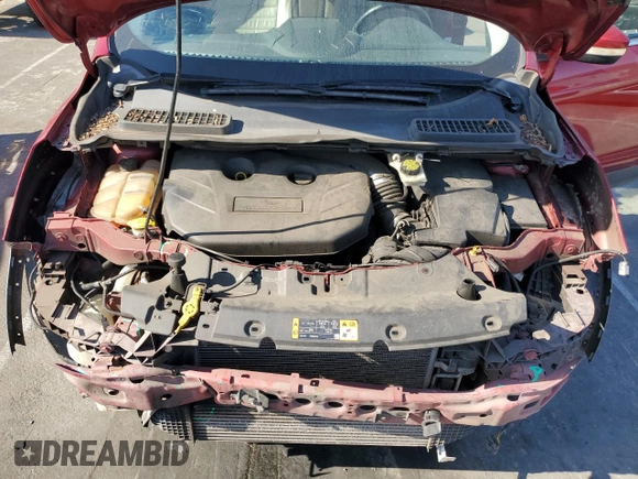 2015 Ford Escape Titanium with VIN 1FMCU9J99FUC82817, listed as a Copart auction lot 52206505 with 129,840 mi miles and Salvage Title. Bid and sale history available at carsss.com. Image 12.