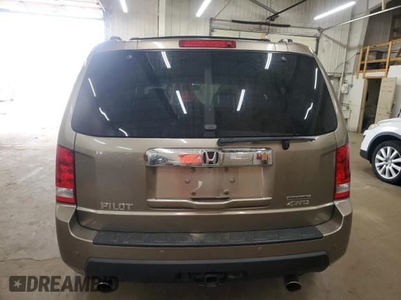 2009 Honda Pilot Touring with VIN 5FNYF48929B039960, listed as a Copart auction lot 53284655 with 153,345 mi miles and Salvage Title. Bid and sale history available at carsss.com. Image 6.