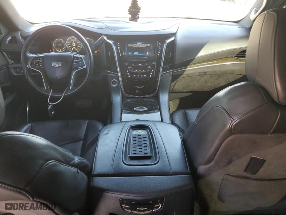 2015 Cadillac Escalade Platinum with VIN 1GYS3PKJ5FR700240, listed as a Copart auction lot 75325384 with 145,145 mi miles and Salvage Title. Bid and sale history available at carsss.com. Image 8.
