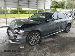 2016 Audi A4 Premium with VIN WAUAFAFLXGN009793, listed as a Copart auction lot 73860514 with 89,480 mi miles and Salvage Title. Bid and sale history available at carsss.com. Image 1.