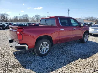 2024 Chevrolet Silverado 1500 LTZ with VIN 1GCUDGE89RZ382308, listed as a Copart auction lot 48109755 with 3,272 mi miles and Salvage Title. Bid and sale history available at DreamBid. Image 3.
