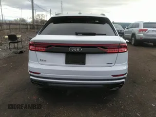 2021 Audi Q8 Premium Plus with VIN WA1EVAF11MD005634, listed as a IAAI auction lot 41919643 with 36,392 mi miles. Bid and sale history available at carsss.com. Image 16.