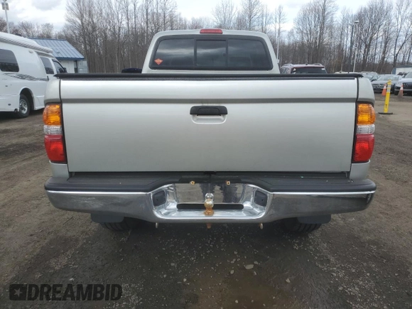 2004 Toyota Tacoma with VIN 5TEWN72N94Z462012, listed as a Copart auction lot 52593185 with 81,180 mi miles and Salvage Title. Bid and sale history available at DreamBid. Image 6.