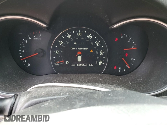 2014 Kia Sorento SX z VIN 5XYKWDA7XEG465848, wystawiony jako Copart lot #53256035 z przebiegiem 76 457 mil mil oraz Szkoda całkowita • Salvage title. Historia ofert i sprzedaży dostępna na DreamBid. Obrazek 9.
