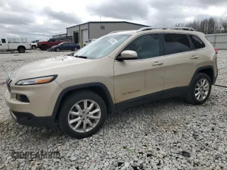 2014 Jeep Cherokee Limited z VIN 1C4PJMDB8EW243493, wystawiony jako Copart lot #53293485 z przebiegiem 210 910 mil mil oraz Czysty tytuł • Clean title. Historia ofert i sprzedaży dostępna na DreamBid. Obrazek 1.
