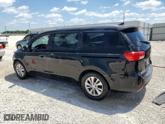 2015 Kia Sedona LX with VIN KNDMB5C18F6042287, listed as a Copart auction lot 51274594 with 112,016 mi miles and Salvage Title. Bid and sale history available at carsss.com. Image 2.