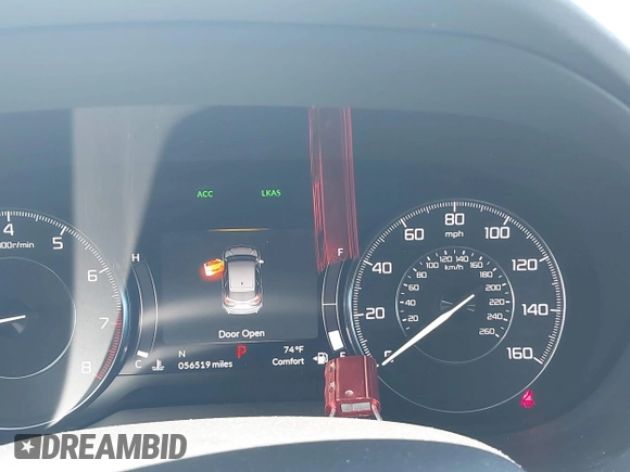 2020 Acura RDX Technology with VIN 5J8TC2H54LL019140, listed as a IAAI auction lot 42102793 with 56,519 mi miles and . Bid and sale history available at DreamBid. Image 7.