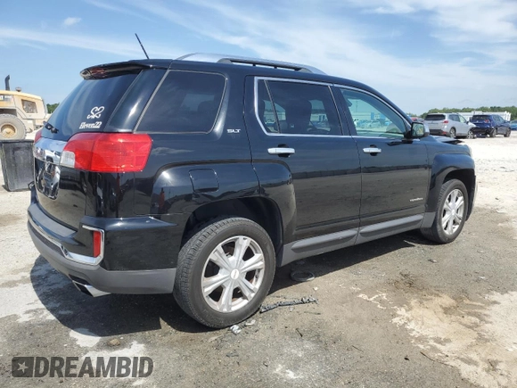 2016 GMC Terrain SLT z VIN 2GKFLPE37G6130845, wystawiony jako Copart lot #58192805 z przebiegiem 120 915 mil mil oraz Szkoda całkowita • Salvage title. Historia ofert i sprzedaży dostępna na DreamBid. Obrazek 3.