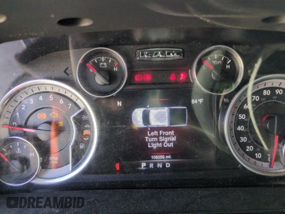 2016 Ram 1500 Sport z VIN 1C6RR7MT5GS129223, wystawiony jako Copart lot #56332475 z przebiegiem 106 056 mil mil oraz Szkoda całkowita • Salvage title. Historia ofert i sprzedaży dostępna na DreamBid. Obrazek 9.