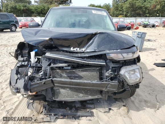2022 Kia Soul LX with VIN KNDJ23AU3N7178615, listed as a Copart auction lot 75873384 with 31,550 mi miles and Salvage Title. Bid and sale history available at carsss.com. Image 5.