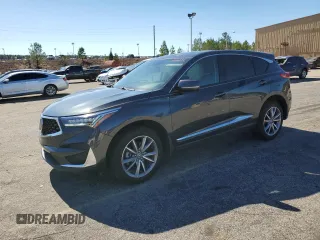 2020 Acura RDX w/Technology Pkg with VIN 5J8TC2H55LL013864, listed as a Copart auction lot 42448774 with 37,086 mi miles. Bid and sale history available at carsss.com. Image 1.