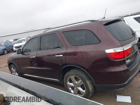 2012 Dodge Durango Citadel with VIN 1C4RDHEGXCC257282, listed as a IAAI auction lot 41043994 with 235,417 mi miles and . Bid and sale history available at DreamBid. Image 15.