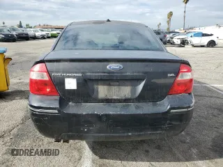 2007 Ford Five Hundred SEL with VIN 1FAHP24197G104300, listed as a Copart auction lot 81004154 with 0 mi miles and Salvage Title. Bid and sale history available at carsss.com. Image 6.