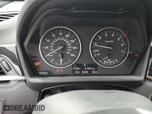 2017 BMW X1 xDrive28i with VIN WBXHT3C37H5F76447, listed as a Copart auction lot 67991792 with 84,189 mi miles. Bid and sale history available at carsss.com. Image 9.