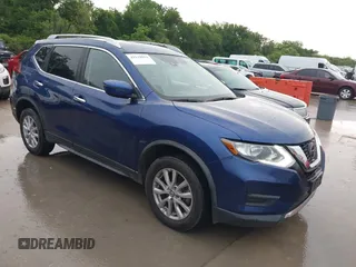 2020 Nissan Rogue S with VIN KNMAT2MV7LP524044, listed as a IAAI auction lot 42119954 with 35,499 mi miles. Bid and sale history available at carsss.com. Image 1.