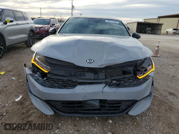 2021 Kia K5 GT-Line with VIN 5XXG64J28MG025348, listed as a Copart auction lot 43313845 with 50,214 mi miles and Salvage Title. Bid and sale history available at carsss.com. Image 5.