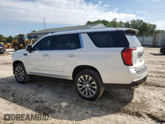 2022 GMC Yukon Denali with VIN 1GKS1DKL6NR213501, listed as a Copart auction lot 71684664 with 39,543 mi miles and Salvage Title. Bid and sale history available at carsss.com. Image 2.