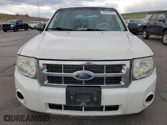 2009 Ford Escape XLS with VIN 1FMCU92749KB31140, listed as a Copart auction lot 53645705 with 213,481 mi miles and Salvage title. Bid and sale history available at DreamBid. Image 5.