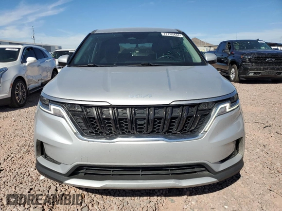 2022 Kia Carnival LXS with VIN KNDNB4H38N6072137, listed as a Copart auction lot 77795444 with 72,943 mi miles and Salvage Title. Bid and sale history available at carsss.com. Image 5.