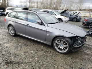 2012 BMW 3 Series 328i xDrive with VIN WBAUU3C57CA543419, listed as a Copart auction lot 85244604 with 79,458 mi miles and Salvage Title. Bid and sale history available at DreamBid. Image 4.