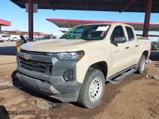 2023 Chevrolet Colorado 4WD Work Truck with VIN 1GCPTBEK0P1133907, listed as a IAAI auction lot 41312569 with 41,467 mi miles. Bid and sale history available at carsss.com. Image 17.