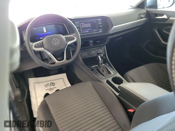 2024 Volkswagen Jetta S with VIN 3VW5M7BU5RM079143, listed as a IAAI auction lot 42851039 with 22,619 mi miles and . Bid and sale history available at DreamBid. Image 19.
