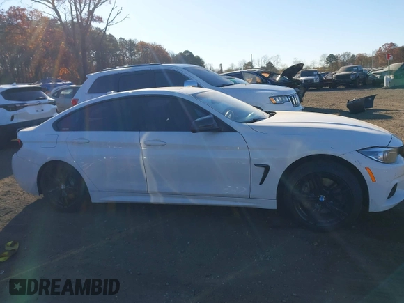 2019 BMW 4 Series 440i xDrive with VIN WBA4J7C57KBM74773, listed as a IAAI auction lot 40770866 with 79,382 mi miles and . Bid and sale history available at carsss.com. Image 13.