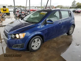 2014 Chevrolet Sonic LT with VIN 1G1JC6SBXE4185129, listed as a Copart auction lot 50242585 with 90,905 mi miles and Clean Title. Bid and sale history available at carsss.com. Image 1.