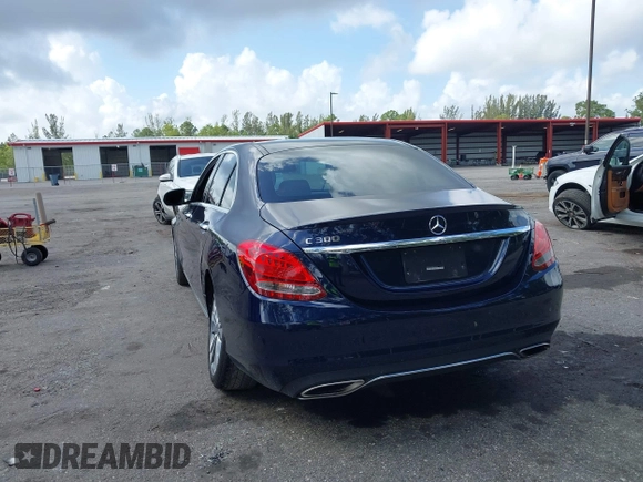 2018 Mercedes-Benz C 300 with VIN WDDWF4JB2JR345906, listed as a IAAI auction lot 41933916 with 56,290 mi miles and . Bid and sale history available at carsss.com. Image 12.