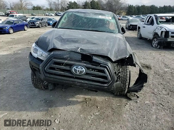 2023 Toyota Tacoma SR with VIN 3TMCZ5ANXPM607248, listed as a Copart auction lot 44156725 with 30,595 mi miles and Salvage title. Bid and sale history available at DreamBid. Image 10.