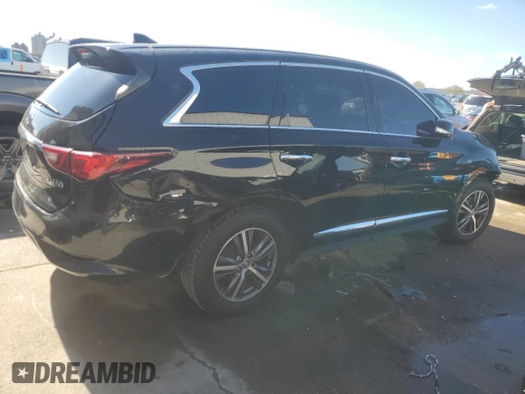 2020 Infiniti QX60 Luxe with VIN 5N1DL0MN0LC537321, listed as a Copart auction lot 48375095 with 87,702 mi miles and Salvage title. Bid and sale history available at DreamBid. Image 3.