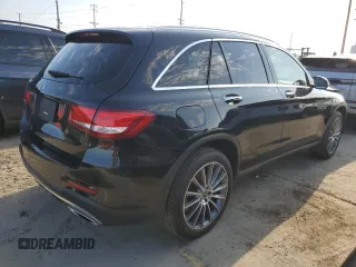 2019 Mercedes-Benz GLC 300 with VIN WDC0G4JB4KV165942, listed as a Copart auction lot 65281185 with 115,340 mi miles and Salvage title. Bid and sale history available at DreamBid. Image 3.