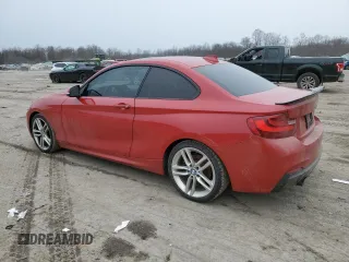2014 BMW 2 Series 228i with VIN WBA1F5C5XEVW97921, listed as a Copart auction lot 44850825 with 120,173 mi miles and Salvage title. Bid and sale history available at DreamBid. Image 2.