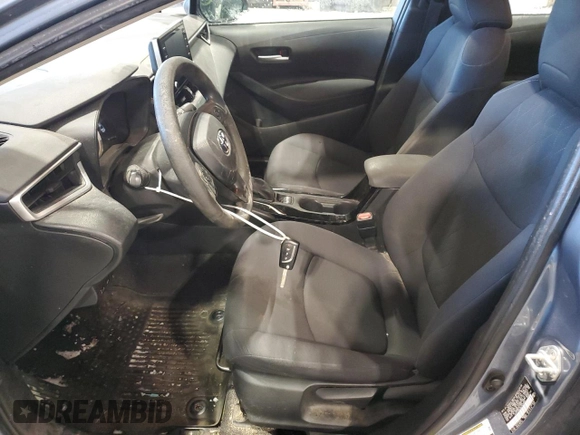 2020 Toyota Corolla LE with VIN 5YFEPRAE0LP039889, listed as a Copart auction lot 45727415 with 85,371 mi miles and Salvage Title. Bid and sale history available at carsss.com. Image 7.