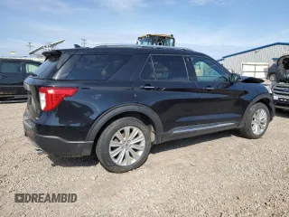 2020 Ford Explorer Limited with VIN 1FMSK8FHXLGB45021, listed as a Copart auction lot 53300745 with 122,959 mi miles and Salvage Title. Bid and sale history available at carsss.com. Image 3.