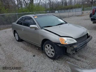2003 Honda Civic EX with VIN 1HGEM22913L006654, listed as a IAAI auction lot 42016248 with 234,357 mi miles. Bid and sale history available at carsss.com. Image 1.
