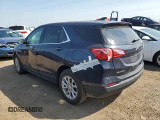 2018 Chevrolet Equinox LT with VIN 3GNAXJEV5JS618488, listed as a Copart auction lot 54208665 with 77,243 mi miles and Salvage title. Bid and sale history available at DreamBid. Image 2.