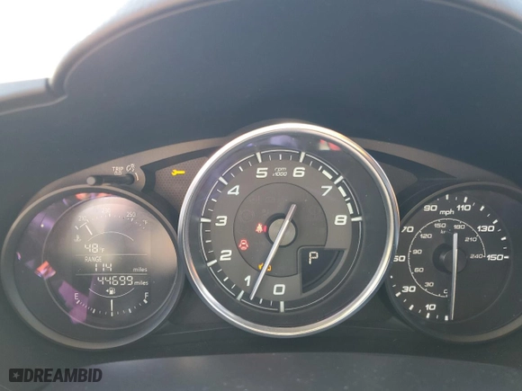 2020 FIAT 124 Spider Abarth with VIN JC1NFAEKXL0145746, listed as a Copart auction lot 42620995 with 44,699 mi miles and Salvage Title. Bid and sale history available at carsss.com. Image 9.