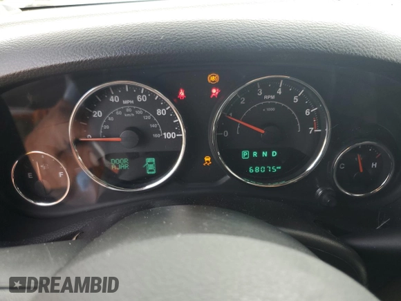2018 Jeep Wrangler JK Unlimited Sport S with VIN 1C4HJWDG8JL925782, listed as a Copart auction lot 65468664 with 68,075 mi miles and Salvage Title. Bid and sale history available at carsss.com. Image 9.
