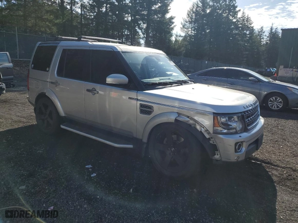 2016 Land Rover LR4 HSE with VIN SALAG2V62GA828153, listed as a Copart auction lot 48319105 with NaN miles and Salvage Title. Bid and sale history available at carsss.com. Image 4.