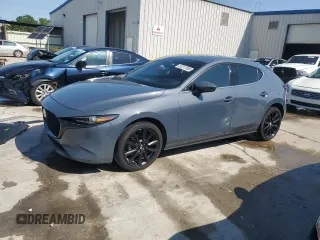 2021 Mazda 3 Premium with VIN JM1BPAML4M1401436, listed as a Copart auction lot 52317505 with 72,680 mi miles and Salvage Title. Bid and sale history available at DreamBid. Image 1.