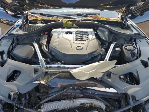 2023 BMW 8 Series 840i with VIN WBAGV4C05PCL05034, listed as a Copart auction lot 60471075 with Not provided miles and Salvage title. Bid and sale history available at DreamBid. Image 11.